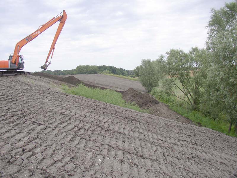 Stralsund - Maritime Industiral and Commercial Area Franzenshöhe Partial Service: Recultivaton of Eroded Soils